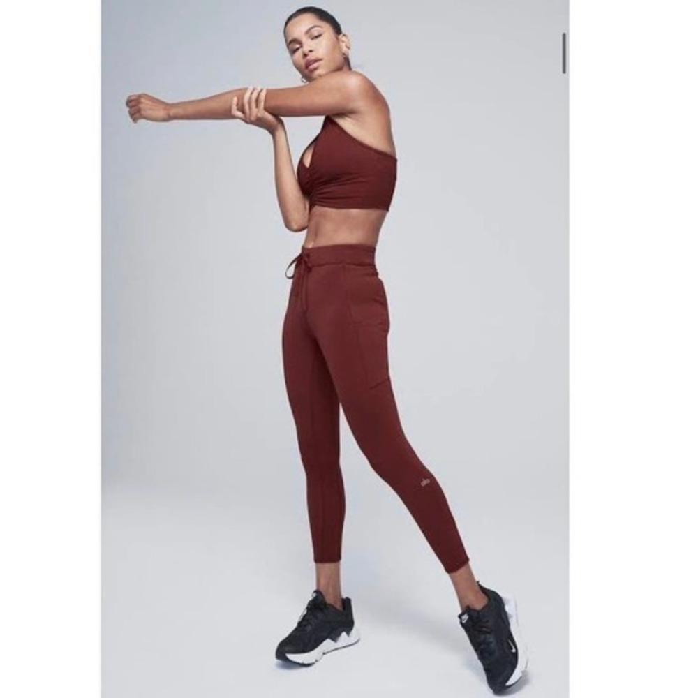 Alo Yoga Checkpoint Drawstring Leggings in‎ Size XXS